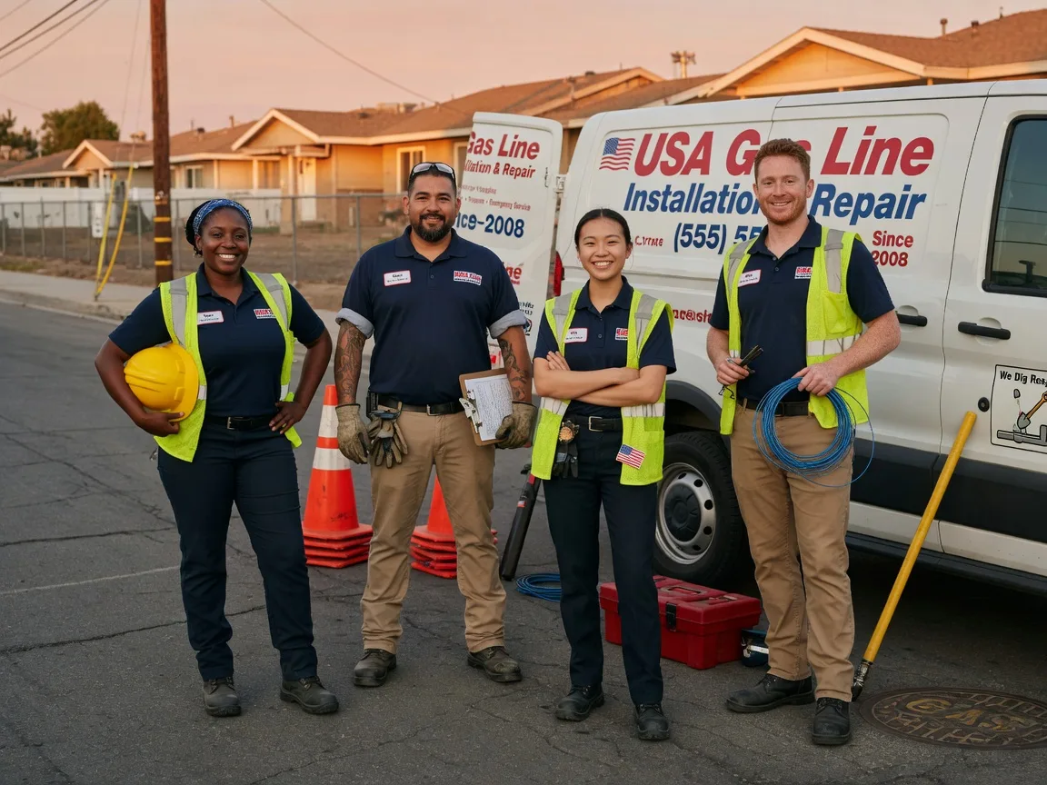 Gas Line Installation company in Caledonia, MS